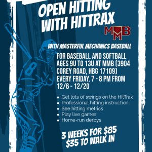 Open Hitting with HitTrax (3 Weeks)
