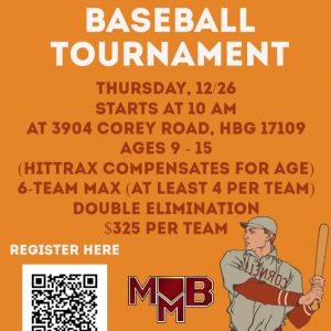 Holiday HitTrax Baseball Tournament (Team)