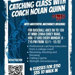 Catching Class with Coach Nolan Quinn (Walk-In)