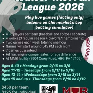Winter HitTrax League 2026 (Individual Price)