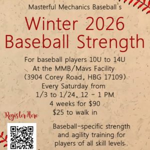 Baseball Strength Training (Walk-ins)