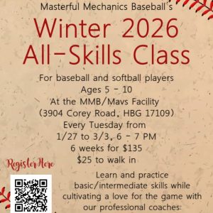 Winter 2026, All-Skills Class (Walk-ins)