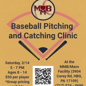 Baseball Pitching and Catching Clinic