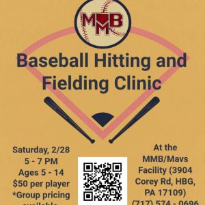 Baseball Hitting and Fielding Clinic