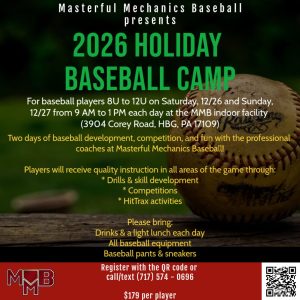 2026 Holiday Baseball Camp